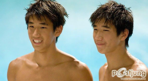 Mark & Timothy Lee, Team Singapore divers