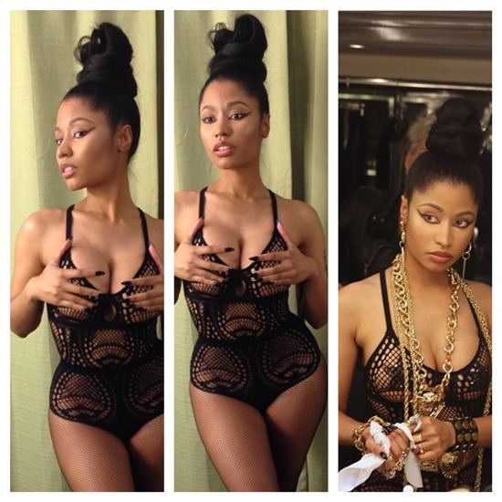 Nicki Minaj ทิ้งวิกโชว์ผมจริงแล้วจ้าา!! เปลี่ยนลุคที่คุณไม่เคยเห็นจากเทอมาก่อน!!!!!!