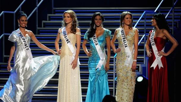 บรรยากาศ Top 5 บนเวที Miss Universe 2001-2013