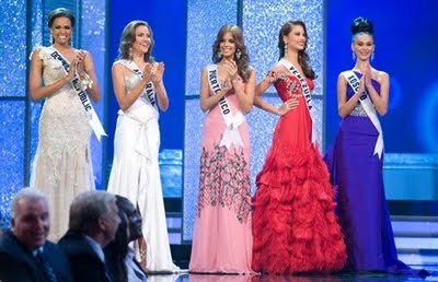 บรรยากาศ Top 5 บนเวที Miss Universe 2001-2013