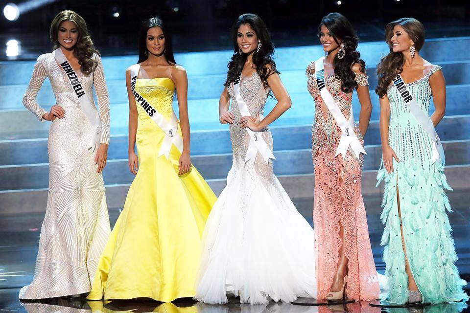 บรรยากาศ Top 5 บนเวที Miss Universe 2001-2013