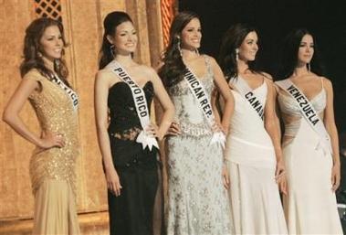 บรรยากาศ Top 5 บนเวที Miss Universe 2001-2013