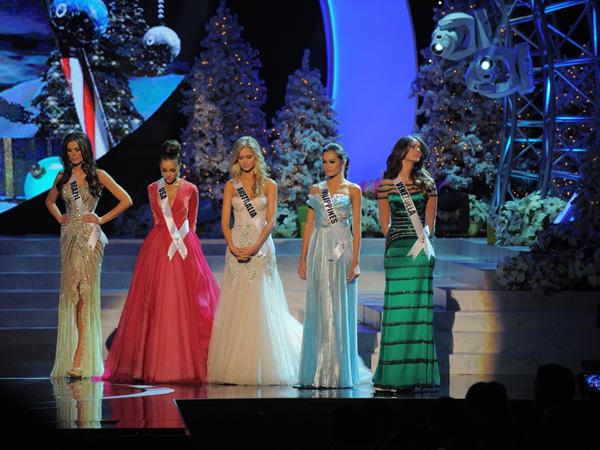 บรรยากาศ Top 5 บนเวที Miss Universe 2001-2013