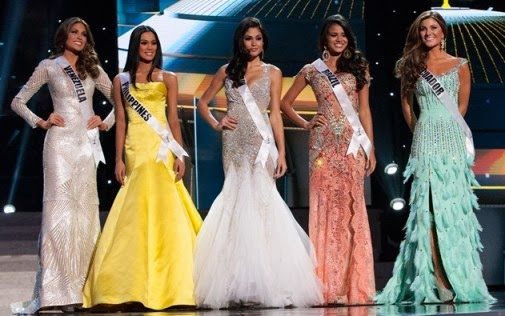บรรยากาศ Top 5 บนเวที Miss Universe 2001-2013