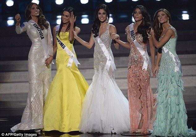 บรรยากาศ Top 5 บนเวที Miss Universe 2001-2013