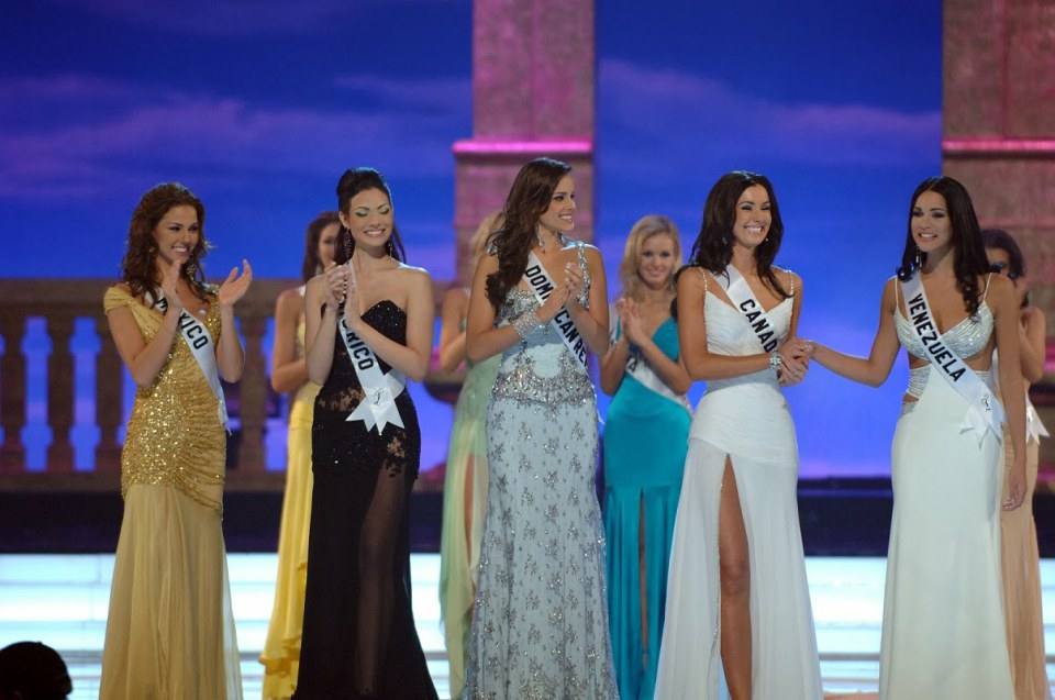 บรรยากาศ Top 5 บนเวที Miss Universe 2001-2013
