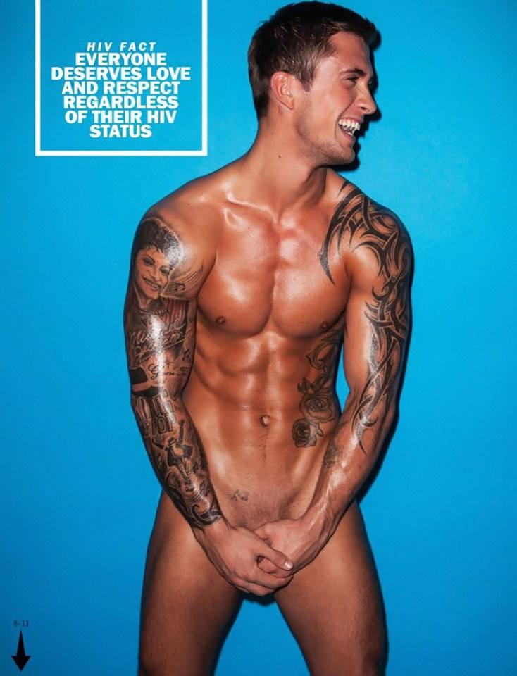 Dan Osborne @ Attitude UK March 2014
