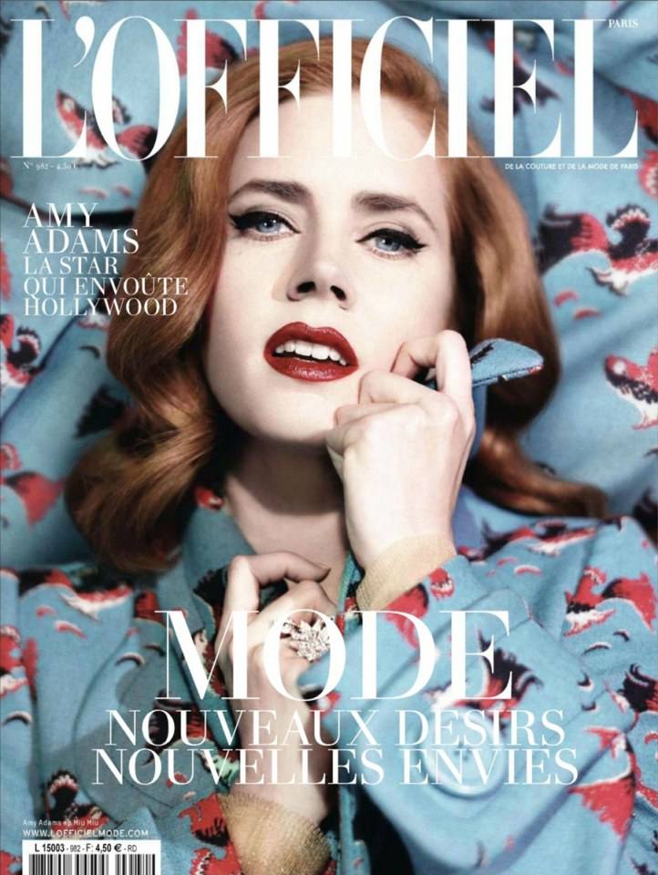Amy Adams @ L'Officiel Paris February 2014