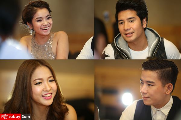 สถานีโทรทัศน์ของไทยไปสัมภาษณ์ดาราเขมรถึงกัมพูชา