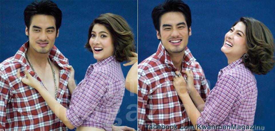 บอย-ปกรณ์ & มาร์กี้-ราศรี @ เบื้องหลังถ่ายแฟชั่น ขวัญเรือน