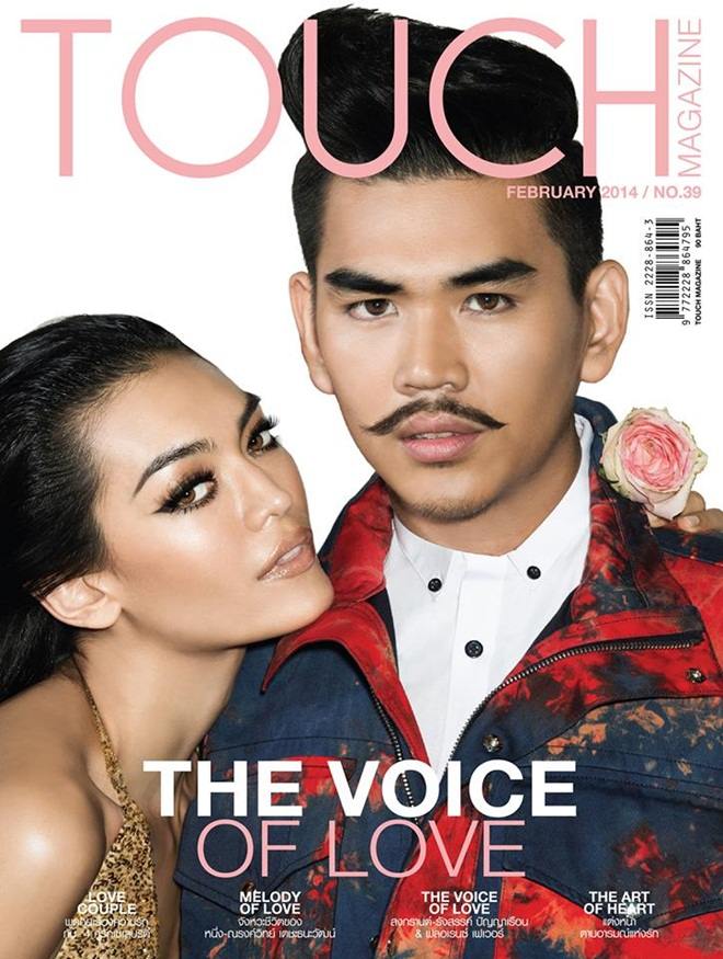 สงกรานต์-รังสรรค์ & ฟลอเร้นส์ วนิดา เฟเวอร์ @ TOUCH MAGAZINE vol.3 no.39 February 2014