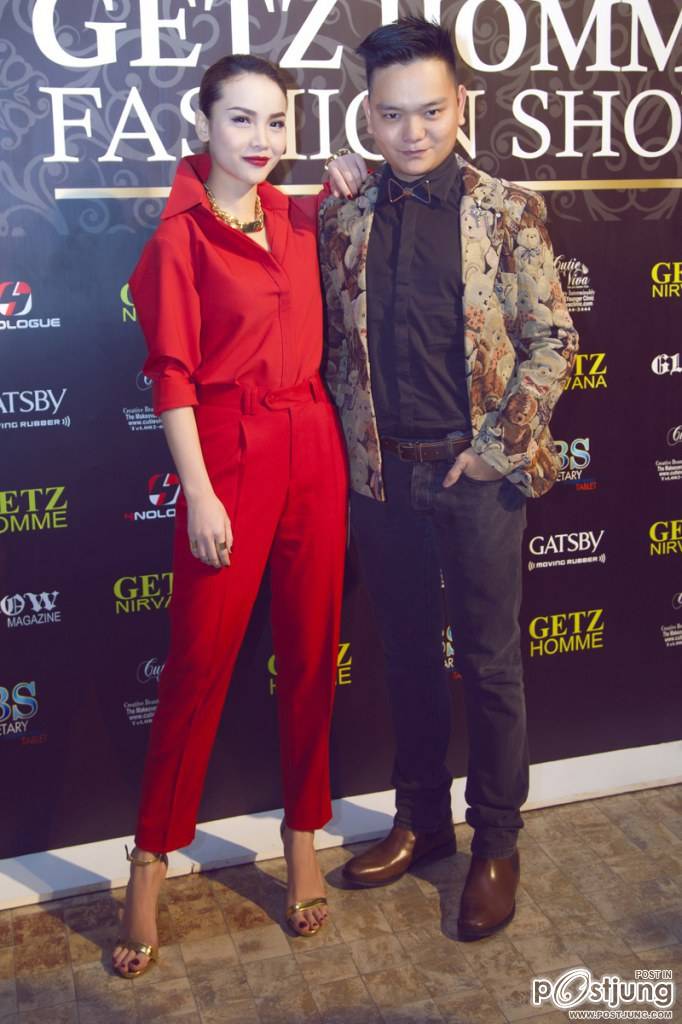 Ruby Yến Trang, Koolcheng Trịnh T&uacute; Trung - Getz Homme Fashion Show