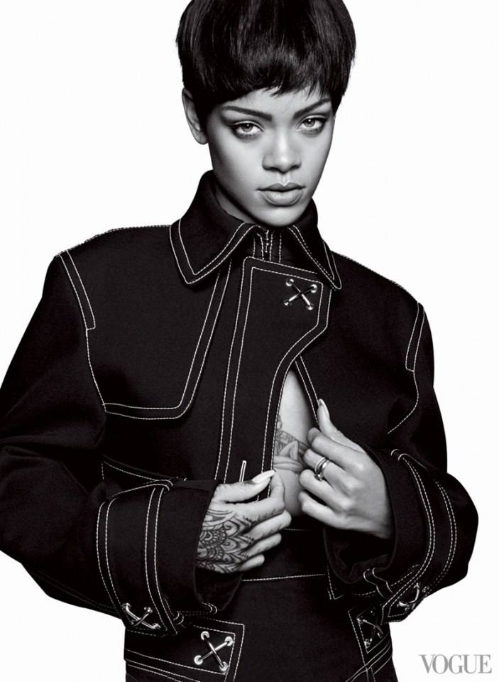 Rihanna @ Vogue US March 2014