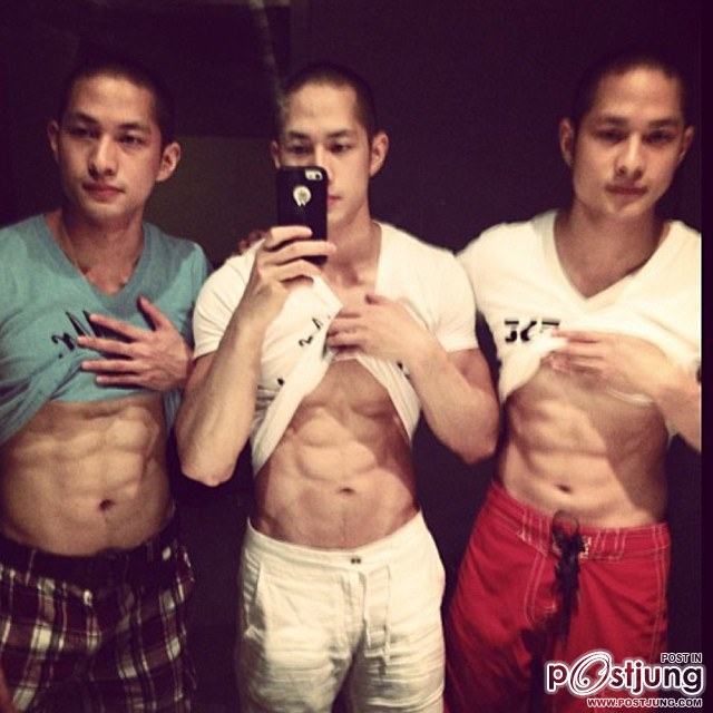 The Luu triplets แฝดสามคนดังจาก  pacific rim