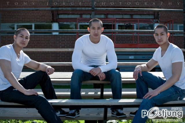 The Luu triplets แฝดสามคนดังจาก  pacific rim