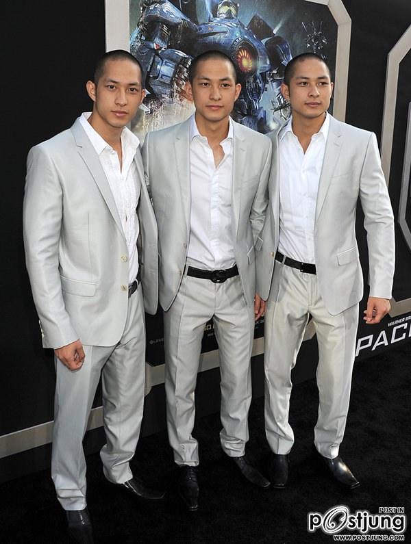 The Luu triplets แฝดสามคนดังจาก  pacific rim