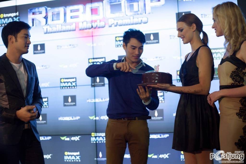 Navin Tar, Auan Rangsit, Koolcheng Trịnh T&uacute; Trung - Robot Cop Premiere