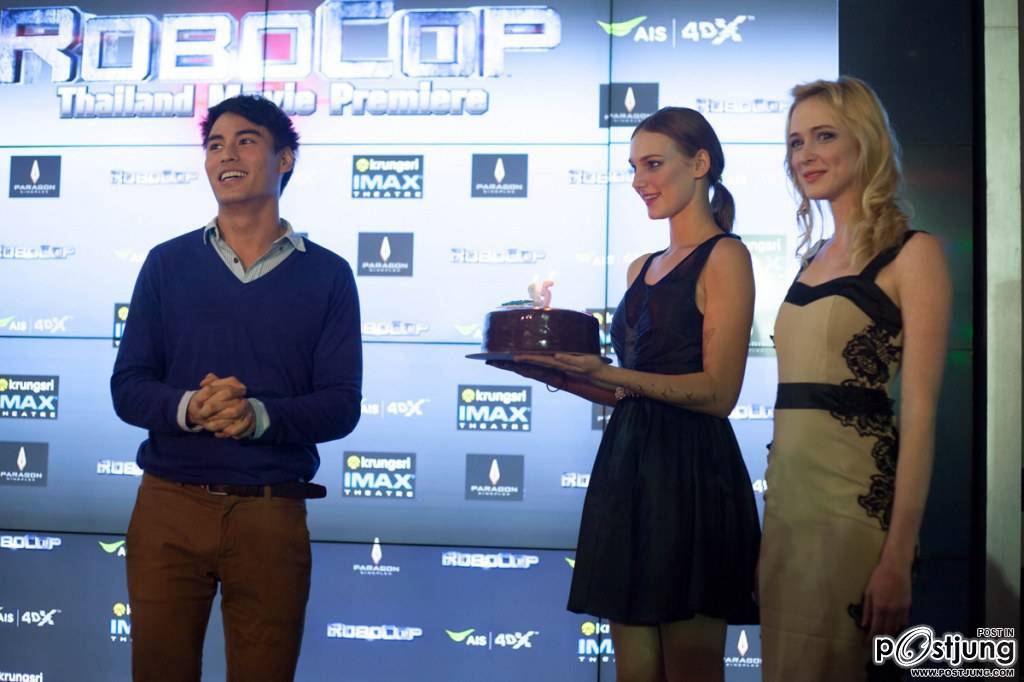 Navin Tar, Auan Rangsit, Koolcheng Trịnh T&uacute; Trung - Robot Cop Premiere