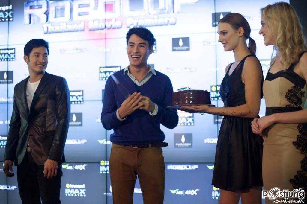 Navin Tar, Auan Rangsit, Koolcheng Trịnh T&uacute; Trung - Robot Cop Premiere