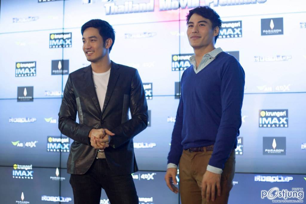 Navin Tar, Auan Rangsit, Koolcheng Trịnh T&uacute; Trung - Robot Cop Premiere