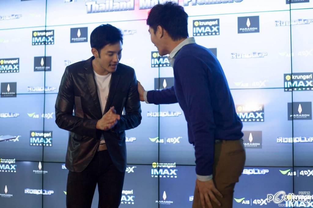 Navin Tar, Auan Rangsit, Koolcheng Trịnh T&uacute; Trung - Robot Cop Premiere