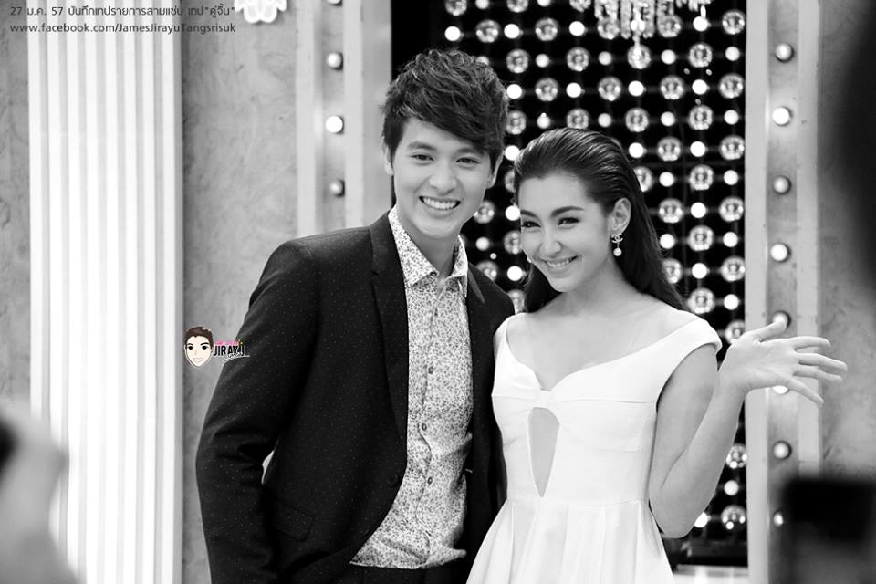 เจมส์-จิรายุ & เบลล่า-ราณี @ รายการสามแซ่บ (19-2-57)