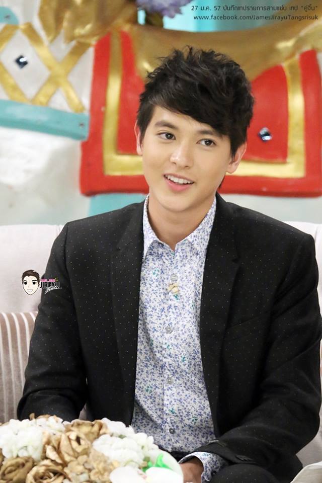 เจมส์-จิรายุ & เบลล่า-ราณี @ รายการสามแซ่บ (19-2-57)
