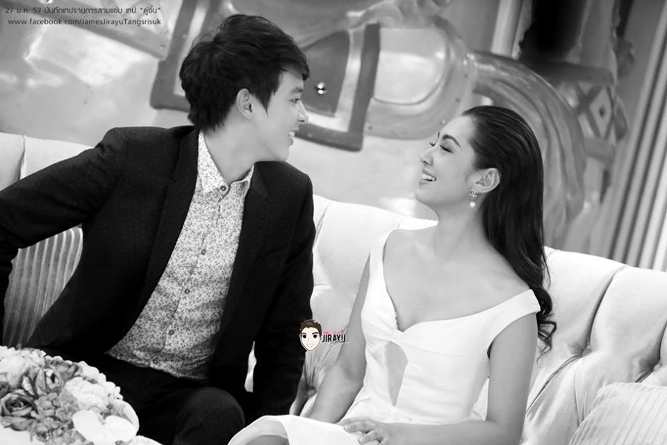 เจมส์-จิรายุ & เบลล่า-ราณี @ รายการสามแซ่บ (19-2-57)