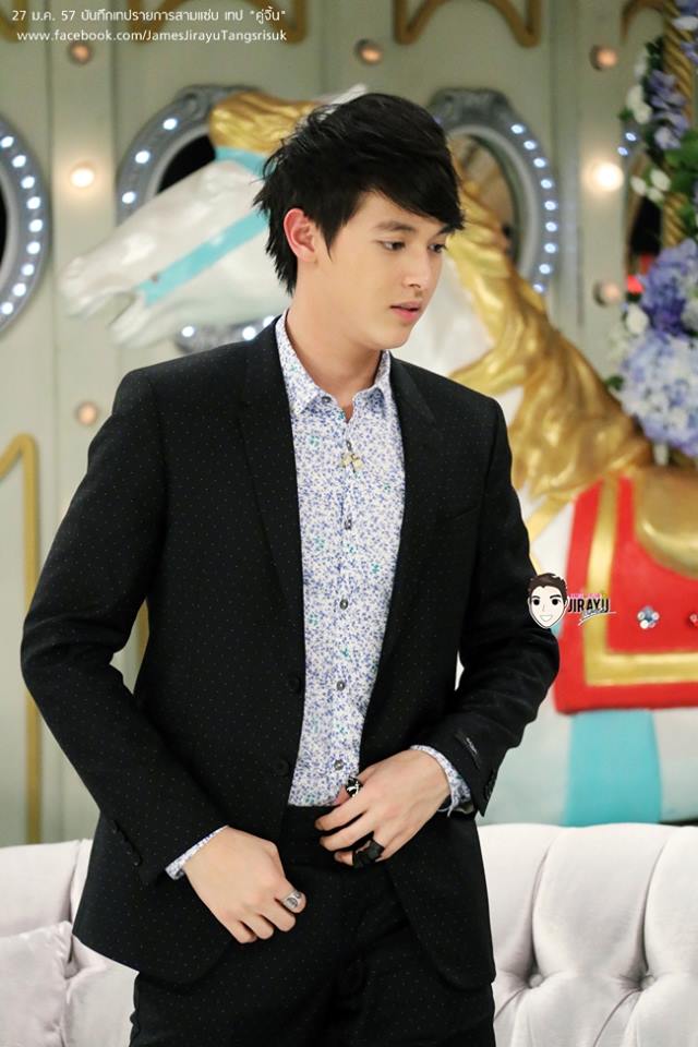 เจมส์-จิรายุ & เบลล่า-ราณี @ รายการสามแซ่บ (19-2-57)