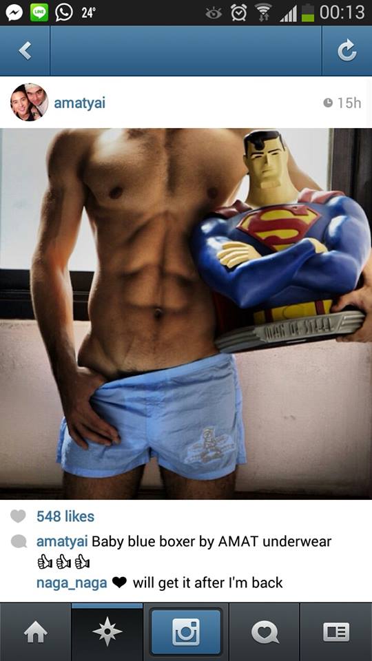 นายแบบกางเกงในAMAT
