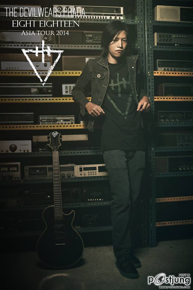 มือกีต้าร์สุดหล่อ น่ารัก จากวง เอทฟลอร์ "8thfloor"
