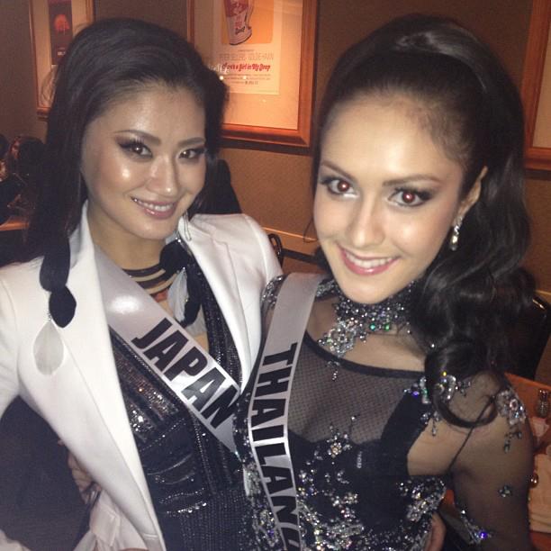 Nutpimon Farida Waller @ Miss Universe 2012