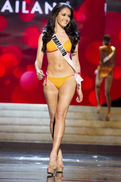 Nutpimon Farida Waller @ Miss Universe 2012