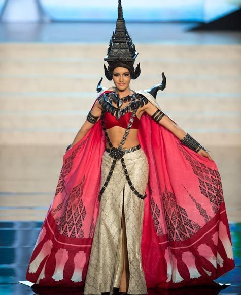 Nutpimon Farida Waller @ Miss Universe 2012