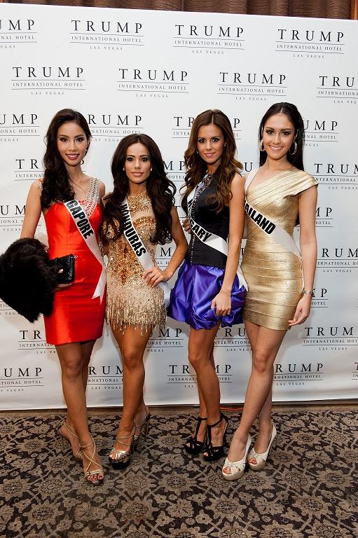 Nutpimon Farida Waller @ Miss Universe 2012