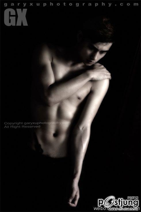 He Fei, model, China.