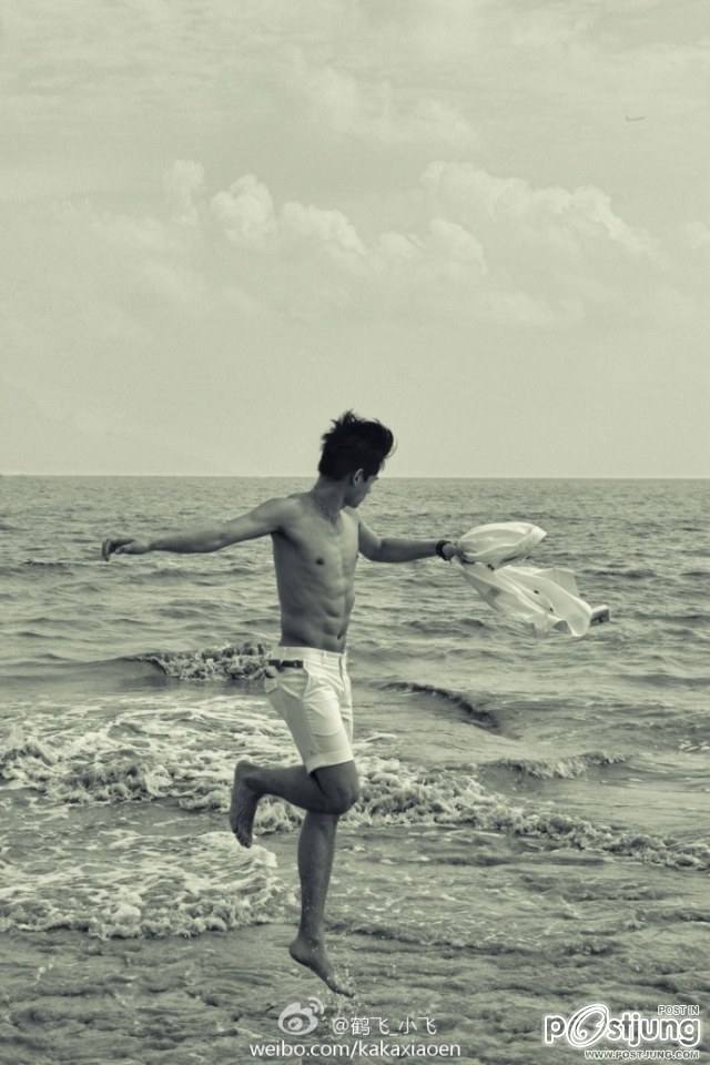 He Fei, model, China.