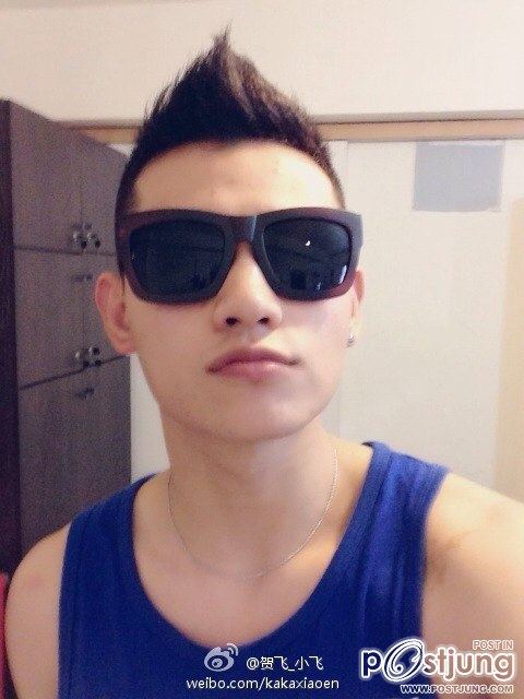 He Fei, model, China.