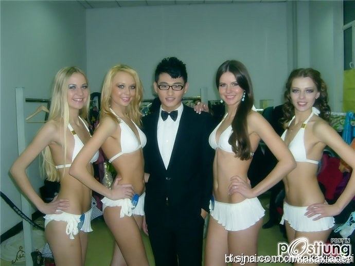 He Fei, model, China.