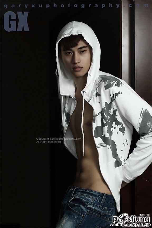 He Fei, model, China.