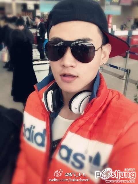 He Fei, model, China.