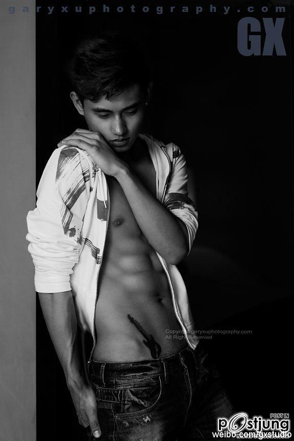 He Fei, model, China.