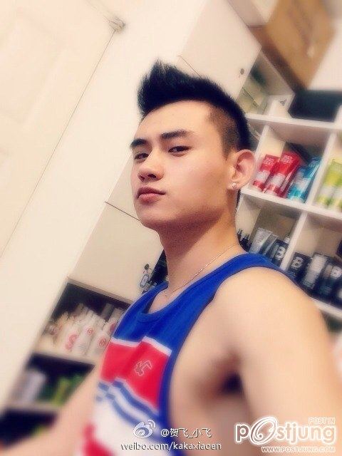 He Fei, model, China.