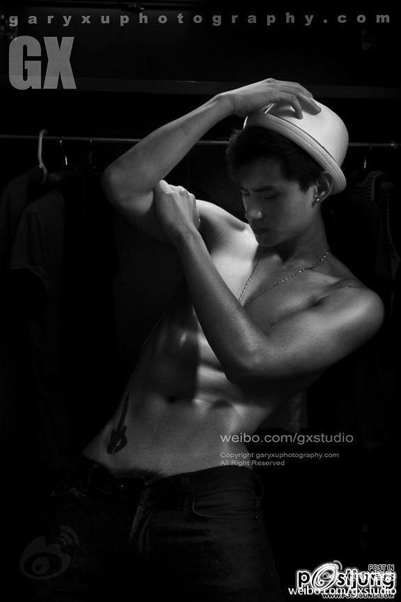 He Fei, model, China.