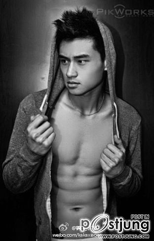 He Fei, model, China.