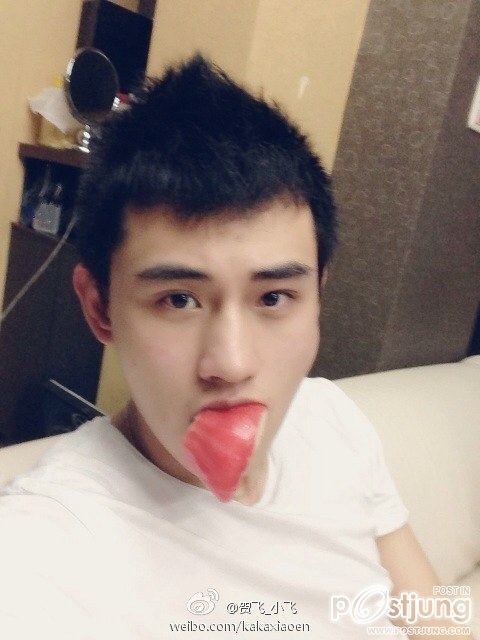 He Fei, model, China.