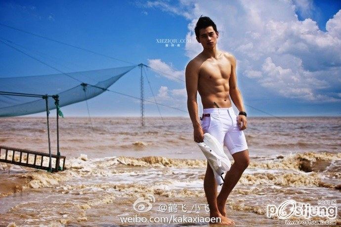 He Fei, model, China.