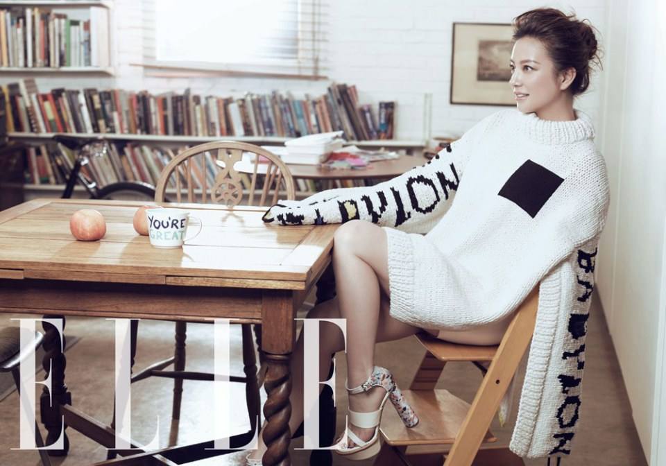 Zhao Wei @ ELLE China March 2014