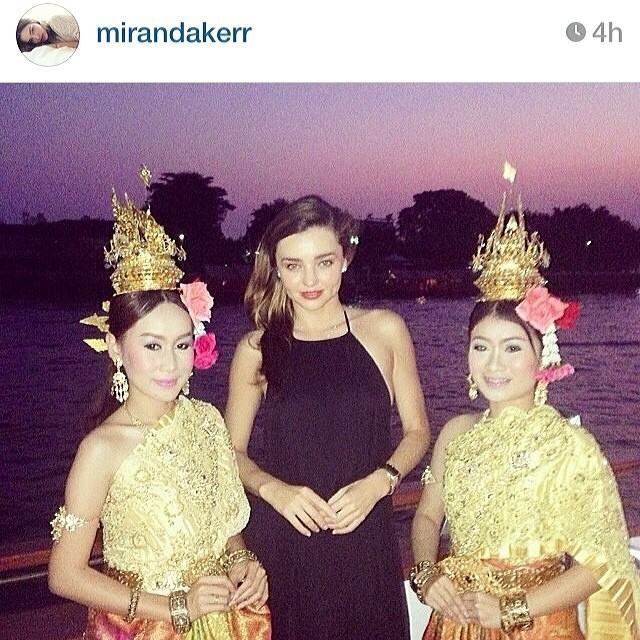 &ldquo;Miranda Kerr&rdquo; นางฟ้าวิคตอเรียซีเคร็ทมาเทียวเมืองไทย
