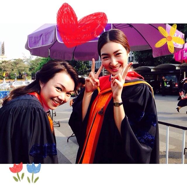 แพนเค้ก จบปริญญาโท คณะรัฐศาสตร์ มหาวิทยาลัยรามคำแหง สาขาการจัดการทางการเมือง ยินดีด้วย .